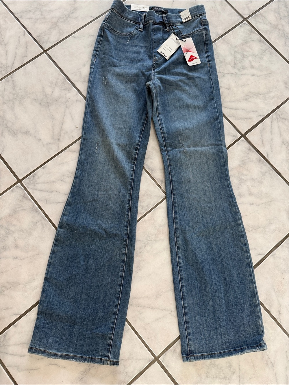 Women’s high waist slim boot Blue Flare Jeans